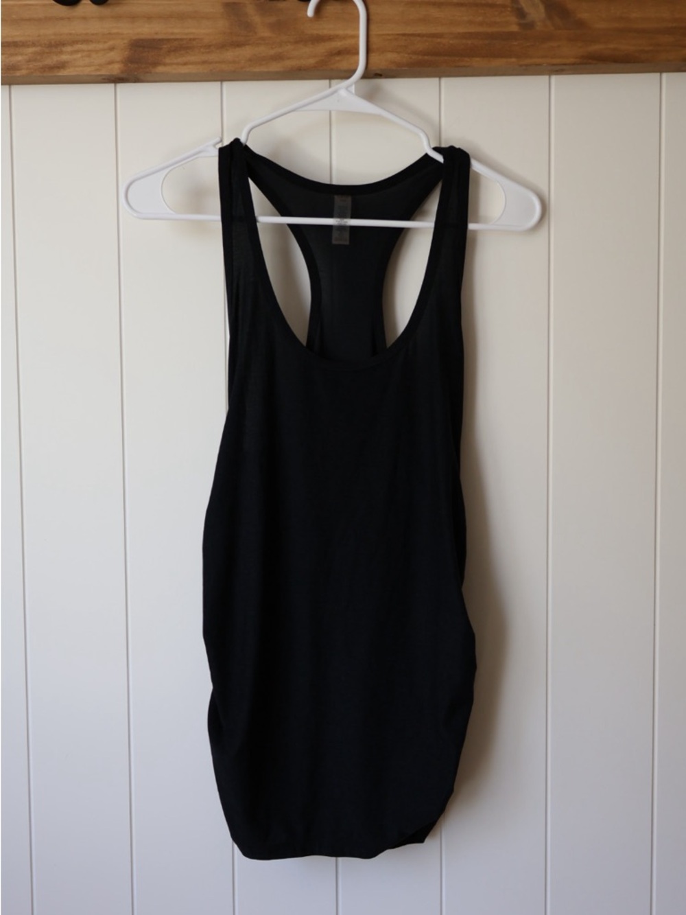 Beyond the Bump Black Racerback Tank